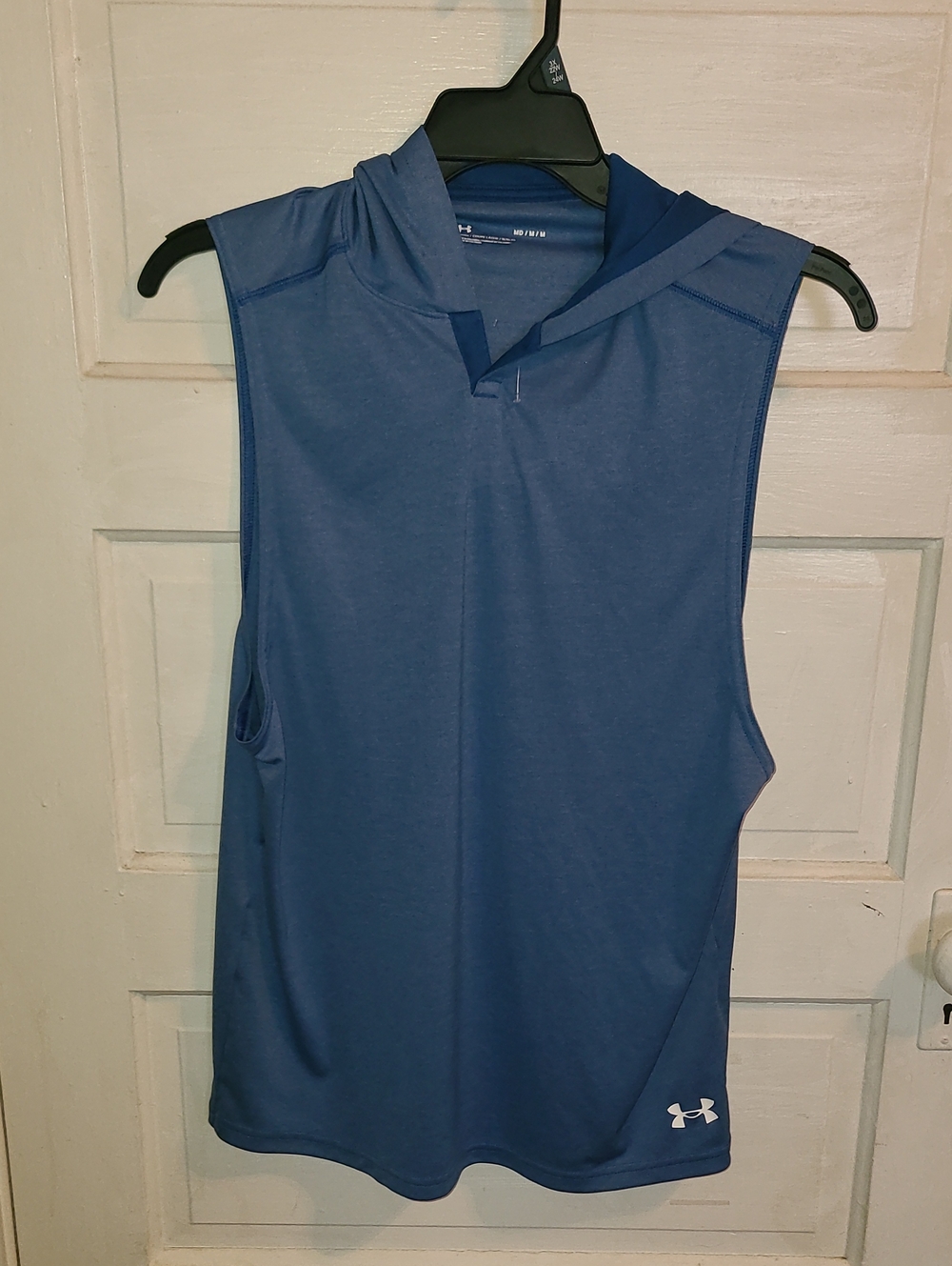 Under Armour Men’s Sleeveless Hooded Training Tank - Blue